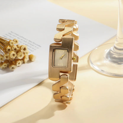 Elegant Gold Watch & Bracelet Set – Timeless Luxury for Every Moment - UG